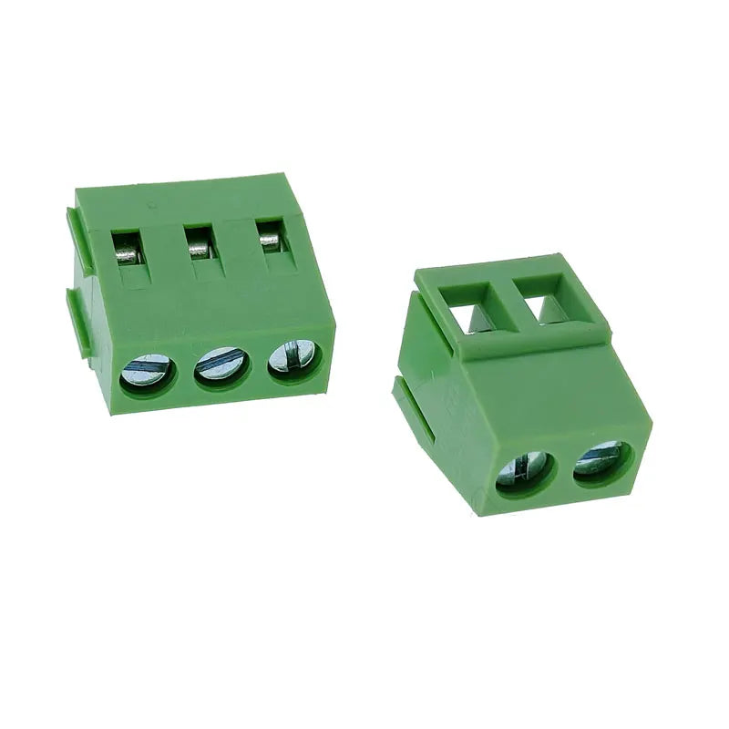 10PCS DG/KF128 5.0mm/5.08 PCB Screw Terminal Block Connector 2Pin Terminals 380V 10A