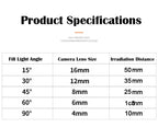 940nm 50m IR Distance 4PCS Array Led Waterproof CCTV Surveillance Camera Night Vision Fill Light Invisible Infrared Light