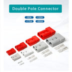 2/4/6PCS 50A 120A 175A 350A Battery Charging Connector 600V High Current Quick Power Plug for Electric Car Battery,Solar Cable
