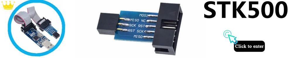 1PCS /5pcs  USBASP USBISP AVR Programmer USB ISP USB ASP ATMEGA8 ATMEGA128 Support Win7 64 with stk500