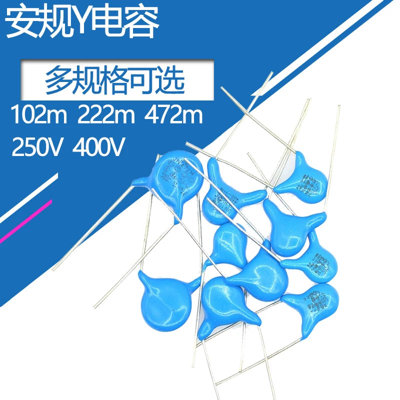 Safety Y Capacitor 250v 400v 102M 103M 222M 223M 471M 472M 470pF 1nF 10nf 2.2nf 4.7nF