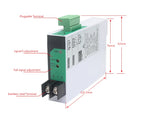 AC 0-1A 2A 5A 10A Current Transmitter 4-20mA 0-5V RS485  Output AC Current Transducer