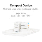 AMPCOM CAT6 Keystone Jack Snap-in RJ45 Punch-Down Cat.6 Keystone Module Adapter |UTP|Compatible with CAT6