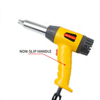 750W hot air gun Heat Gun Adjustable temperature welding gun Auto plastic pipe welding repair tool 100-600 degrees