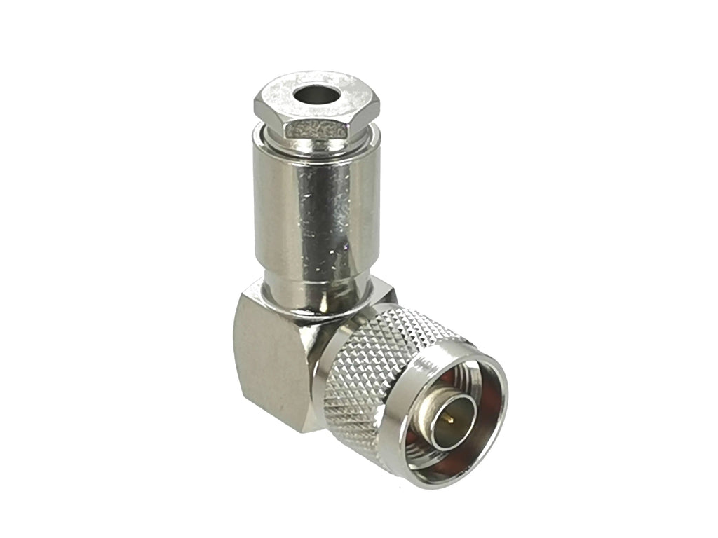 1Pcs Connector N Type Clamp For RG58 RG142 / RG8X LMR240 / RG5 RG6 / RG8 LMR400 RF Coaxial Male plug & Female jack