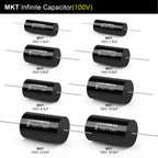 2Pcs MPT MKP 100V 250V Capacitor HIFI Axial Fever Crossover Coupling Frequency-Divided For Audio Capacitor Audiophile Speaker