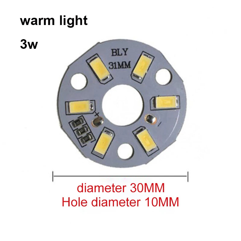 DC 5V usb LED chip Beads 2w 3w 5w 10W Surface Dimmable bulb Spotlight Down Light lamp Source SMD 5730 DIY Warm White replacement