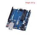 high quality One set UNOR3 Official Box ATMEGA16U2+MEGA328P Chip For Arduino UNOR3 Development board + USB CABLE