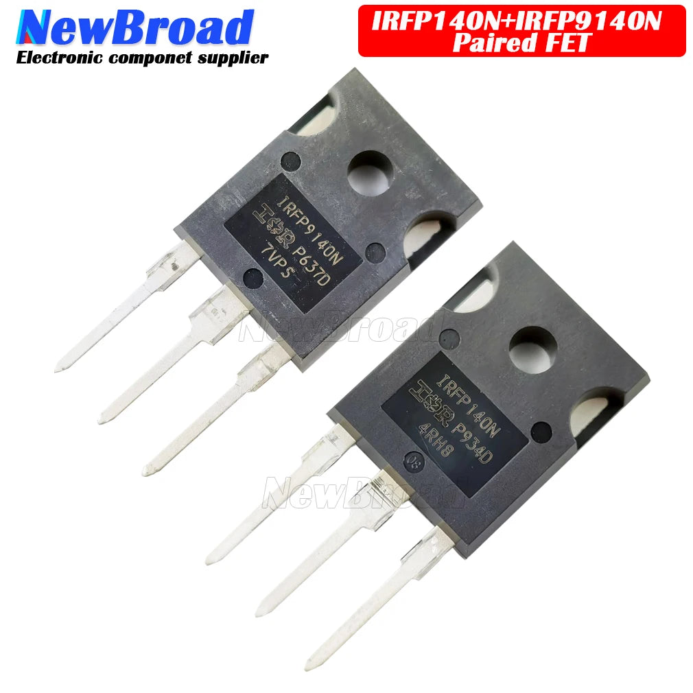 1PCS Paired FET IRFP140 IRFP140N IRFP140NPBF 33A IRFP9140 IRFP9140N IRFP9140NPBF 23A MOS Field Pipe P-Channel 100V TO-247