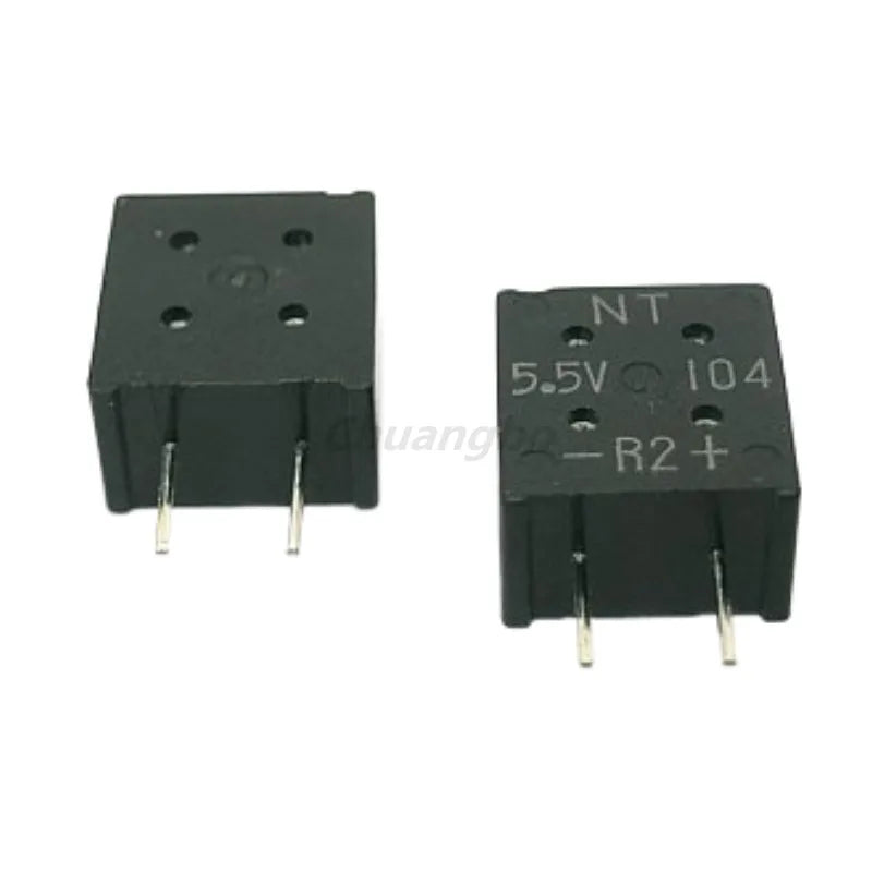 10pcs 5.5V 0.1F Super Capacitor Farad Capacitor 5.5V 104 FM0H104ZF is 100,000 microfarads