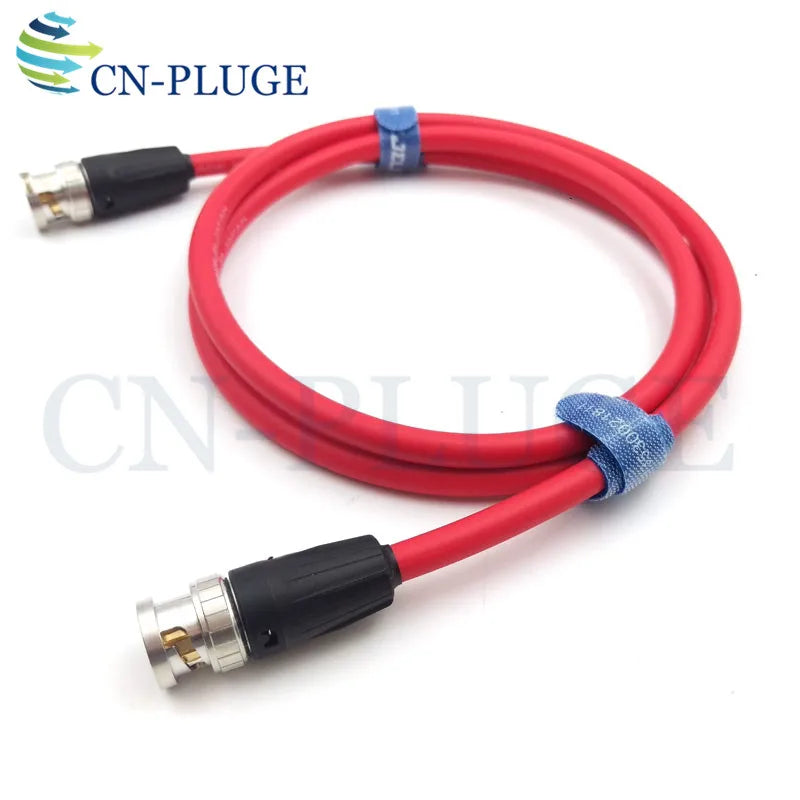 BNC plug to  BNC plugs  , SDI pigtail. Camera RF coaxial cable,  Canare LV-61S 75ohm camera video signal SDI transmission line