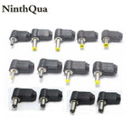 2PCS Male DC Power Plug Connector Angle 90 Degree L Shaped Plastic 5.5*2.5 5.5*2.1 4.8*1.7 4.0*1.7 3.5*1.35 3.5*1.1 2.5*0.7mm