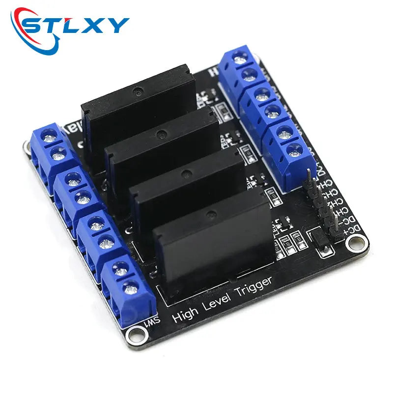 1-10Pcs 1 2 4 8 Channel 5V DC Relay Module Solid State High Level SSR AVR DSP G3MB-202P Relay for arduino