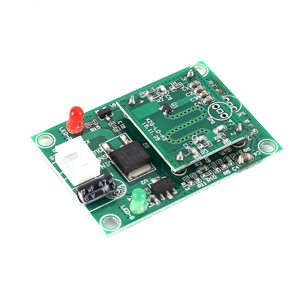 Microwave Radar Sensor Module 5.8GHz DC 3.3V 5V 9V 12V 20W Voltage Output Switch Controller Human Body Induction Sensor