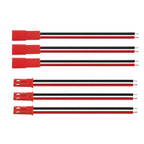 1/2/5/10Pairs JST 2 Pin Male Female Plug Jack Cable Wire Connector 22 AWG 10cm 20cm for LED Lamp Strip RC Toys Battery