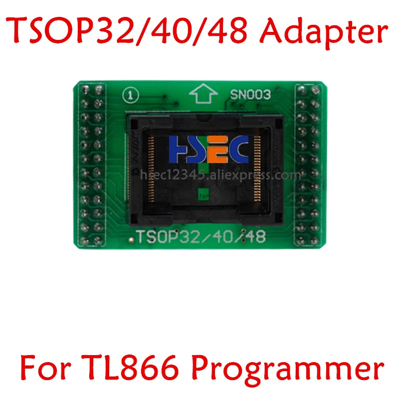 Original TSOP48 adapter xgecu minipro TL866II plus universal tl866 nand flash programmer chips TSOP48 nand adapters socket