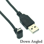 5M 3M 90 Degree Up Down Left Right Angled USB Micro USB Male To USB Male Data Fast Charging Connector Short Cable Cord 25CM-5M