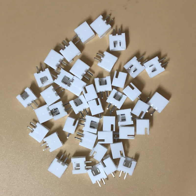 10 Sets/Lot  JST XH2.54 2 Pin Connector Plug Wire Cable 26AWG 2P 10/15/20/30mm Length Male Female Plug Socket