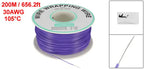 0.58mm Wire OD 200M 250M Electrical Wire Wrapping Wire Tin Plated Copper Wire PCB Solder Cable P/N DM-30-1000 30 AWG for Laptop