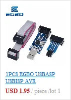 1~10PCS Micro USB Tiny AVR ISP ATtiny44 ATTiny45 ATTiny85 USBTinyISP Programmer Module  IDE Bootloader ISP Microcontroller 5V