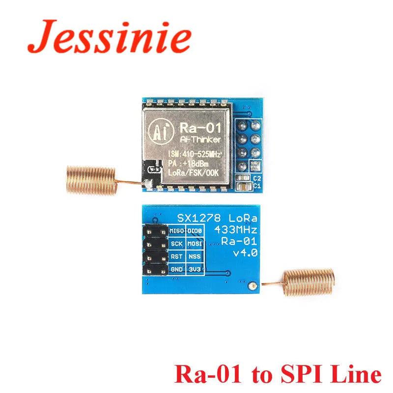 SX1278 LoRa Module Ra-02 Ra-01 LoRa Spread Spectrum Wireless Transmit Module 433MHZ/SPI Translator/Ra-01 Ra-02 for Smart Home