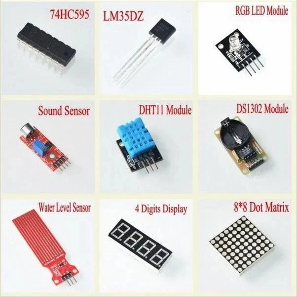 Free Shipping Upgraded Advanced Version Starter Kit the RFID learn Suite Kit LCD 1602 for Arduino UNO R3