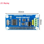 2 Channel Isolated CAN Expansion HAT MCP2515 SN65HVD230 Multi Onboard Protection Circuit for Raspberry Pi STM32 RS485 CAN HAT