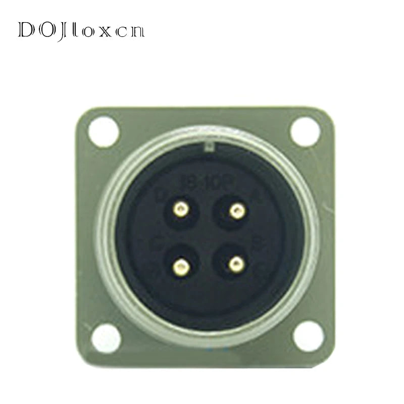 1 Set 4 Pin MS5015 Military Standard Aviation Electricity Plug MS3108A-18-10S/P MS3102A Straight Elbow Male Female Connector