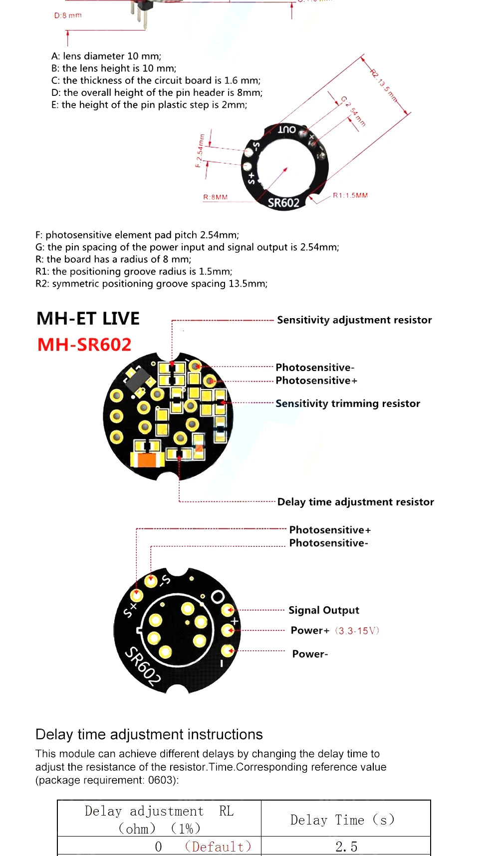 HC-SR501 HC-SR505 AM312 SR602 HW-MS03 Adjust IR Pyroelectric Infrared Mini PIR module Motion Sensor Detector Module For Arduino