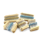 200PCS 1/4W Carbon Film Resistors 5% 1R-10M 10R 47R  56R 100R 220R 1K 4K7  6K8 100K 330K 560K 1M  ohm Color Ring Resistance