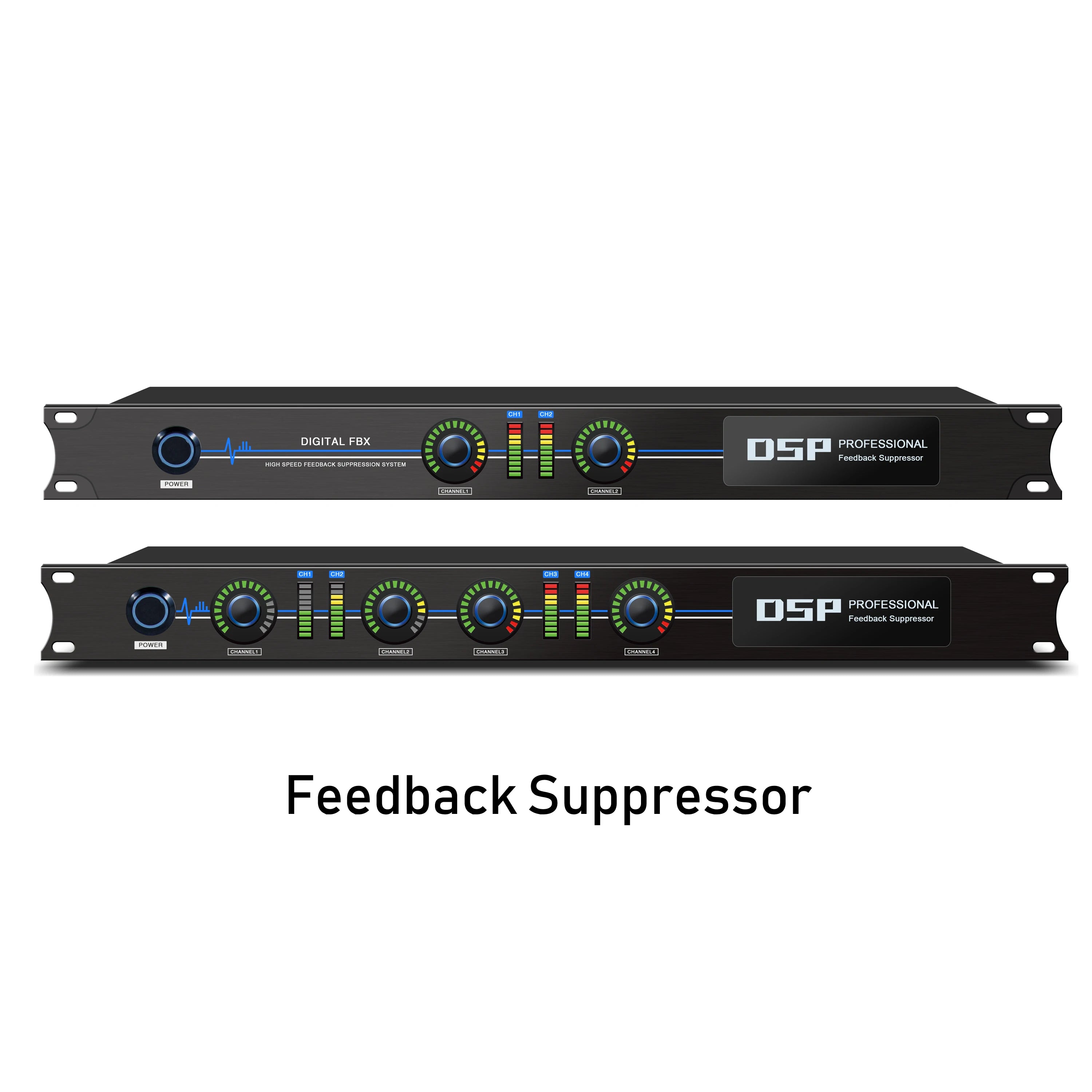 Leicozic Professional Feedback Suppressor 2In2out & 4In4out Automatic Digital Signal Processing Equipment Dsp Speaker Processor