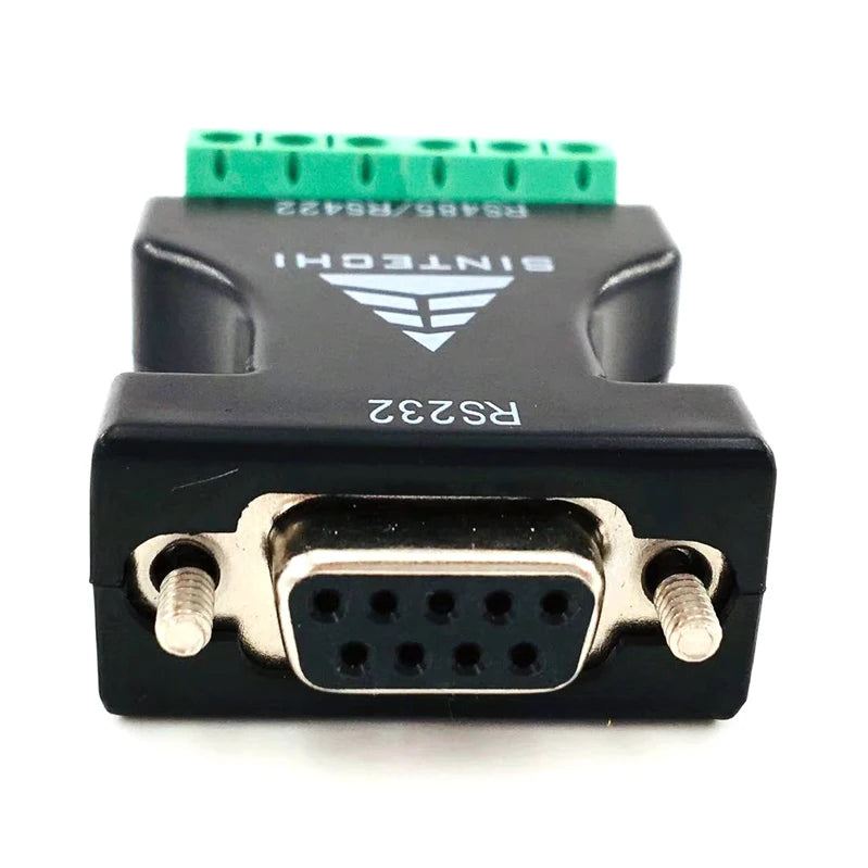DB9 RS232 to RS422 Converter Com adapter RS-232 to RS485 Integrated connector serial to 232-485/422 communication Full duplex
