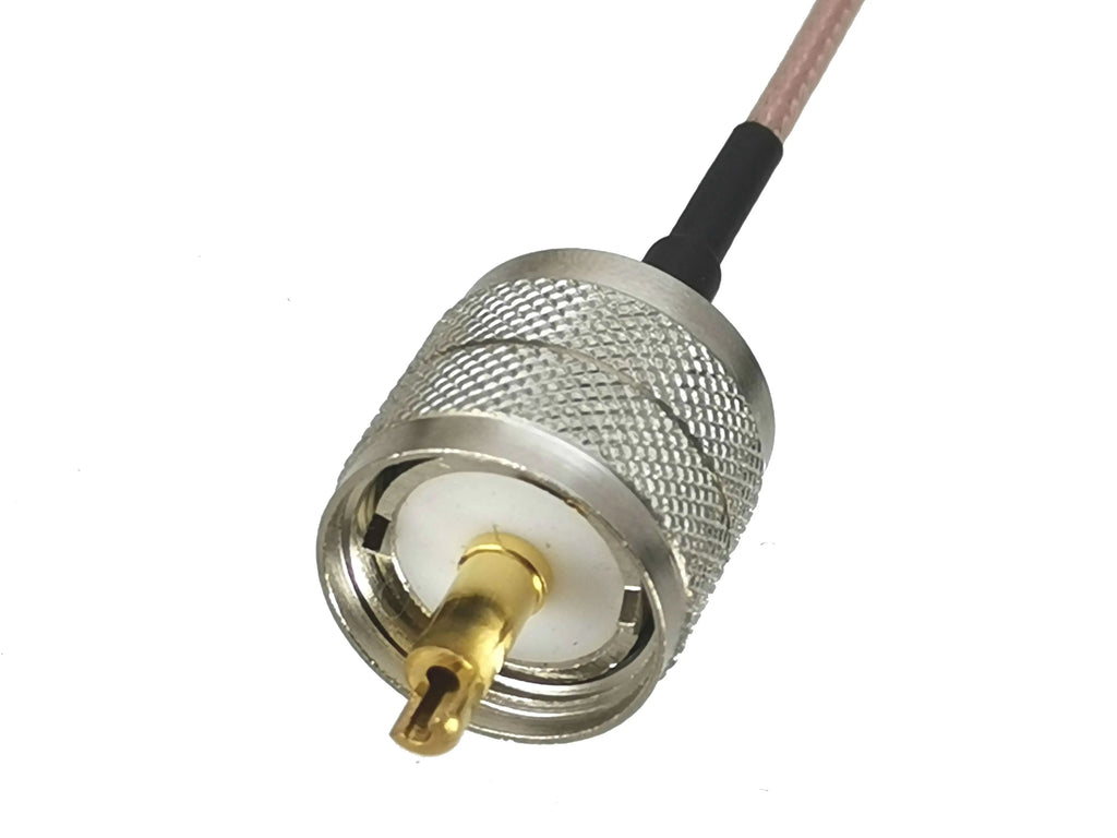 RG316 BNC Male Plug to UHF PL259 Male plug Connector RF Coaxial Jumper Pigtail Cable For Radio Antenna 4inch~10M