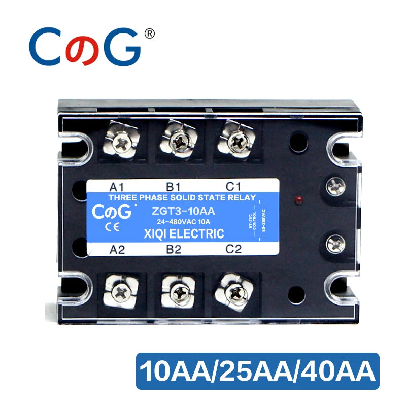 CG 10A 25A 40A 60A 80A AA Three Phase SSR AC Control AC Aluminum Radiator For 40AA Heat Sink SSR AC To AC Sink Solid State Relay