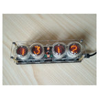 Glow Tube Clock 4-bit Integrated + Remote control RGB LED DS3231 TIME Nixie Clock QS30-1 SZ1-1 SZ3-1 SZ-8 ZM1020 Z560M