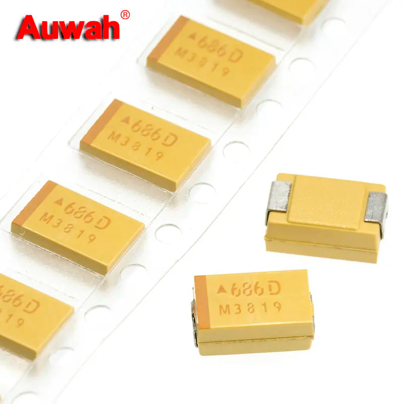 5pcs 7343 Type D SMD Tantalum capacitor 2.2uF 3.3uF 4.7uF 10uF 22uF 33uF 47uF 100uF 220uF 330uF 470uF 10V 16V 25V 35V 50V New
