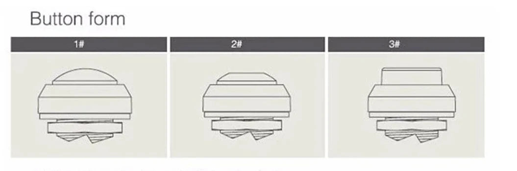 Latching Self-Locking IP67 Waterproof 12mm Electrical Metal Button Switch 12mm