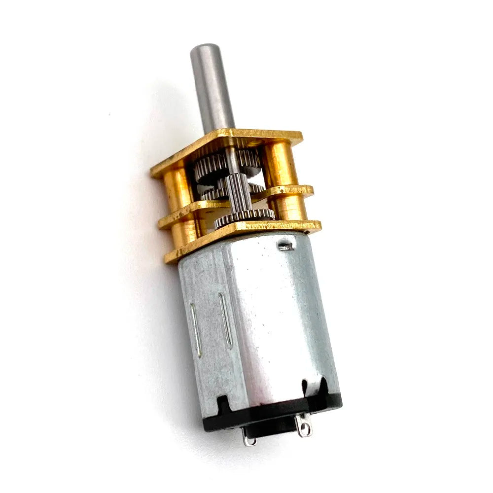 N20 DC 6V Gear motor 30-3000RPM Micro Speed Gear Motor Mini Metal Electric Reduction Gear Motor for Car Robot Model DC Motors