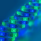 DC5V WS2812B 5m/Roll 30/60/144leds/m Black/White PCB IP30/IP65/IP67 5050RGB Individually Addressable Smart led pixel strip light