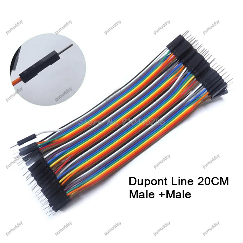 40 / 120pcs 40PIN 20CM Dupont Line Male To Male + Female  And Female To Female Jumper Dupont Wire Cable For Arduino DIY KIT IBUW