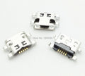 100pcs Micro USB Reverse Heavy Plate 1.2 Charging Port Connector for Lenovo A708t S890 / for Alcatel 7040N for HuaWei G7 G7-TL00