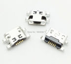100pcs Micro USB Reverse Heavy Plate 1.2 Charging Port Connector for Lenovo A708t S890 / for Alcatel 7040N for HuaWei G7 G7-TL00