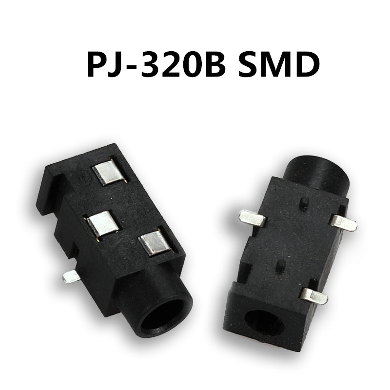 5PCS 3.5MM Headphone Jack Audio Video Female Dual Channel Stereo Jack Socket Stereo Solder Panel Mount PJ313 PJ320 PJ325 PJ326