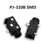 5PCS 3.5MM Headphone Jack Audio Video Female Dual Channel Stereo Jack Socket Stereo Solder Panel Mount PJ313 PJ320 PJ325 PJ326