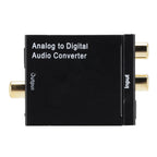 Latest Analog To Digital ADC Converter Optical Coax RCA Toslink Audio Sound Adapter SPDIF Adaptor For Apple TV For Xbox 360 DVD
