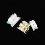 100pcs 0402 0603 0805 1206 SMD LED Red Yellow Green White Blue Orange Light Emitting Diode Water Clear LED Light Diode Set