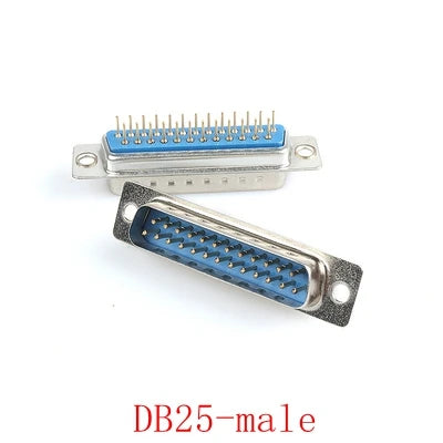 DB9 DB15 DB25 DB37 Male and Female RS232/9/15/25/37 Pin DB plug for welding plate connectors