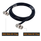 RG223 Coaxial BNC Male to BNC Male Plug RF Cable 50 Ohm Crimp Connector Double BNC Plug Male Pin Wire Cord 0.5M 1M 2M 5M 10M 20M