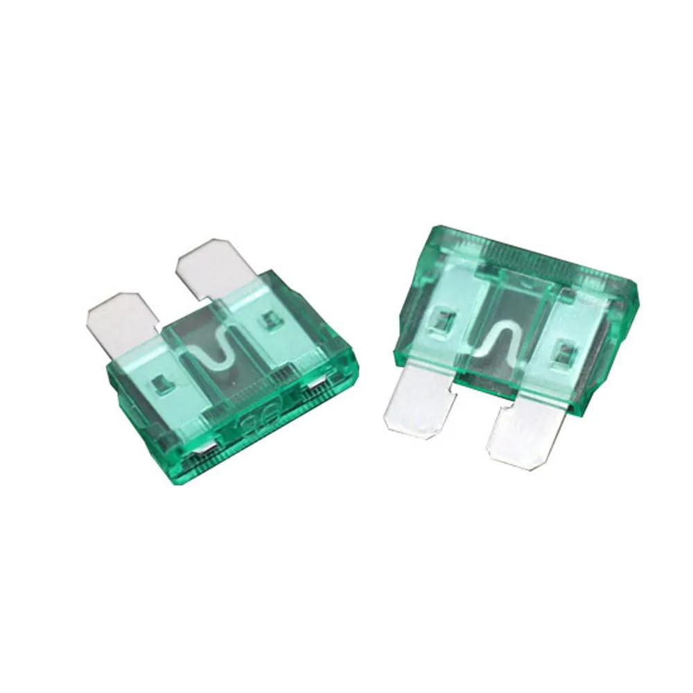 10pcs Medium Standard Blade Fuse Insert ZINC Pins 1A 2A 3A 5A 7.5A 10A 15A 20A 30A 40A 50A Refitted For Auto Car Truck