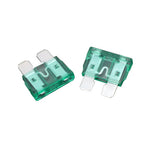10pcs Medium Standard Blade Fuse Insert ZINC Pins 1A 2A 3A 5A 7.5A 10A 15A 20A 30A 40A 50A Refitted For Auto Car Truck